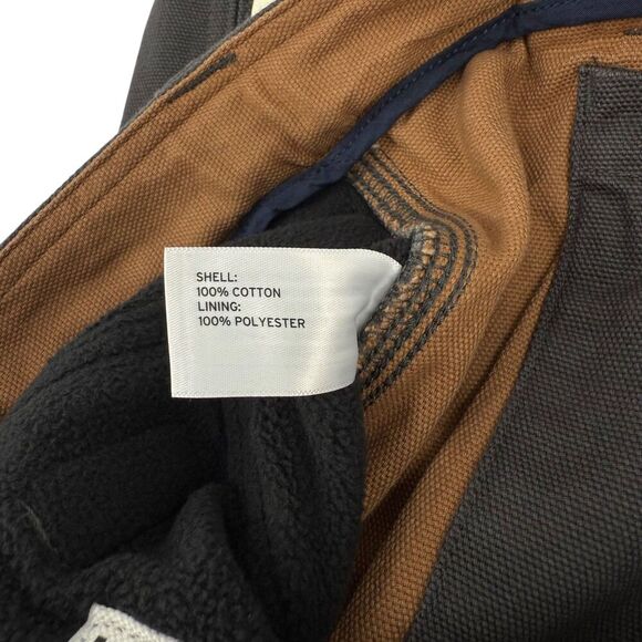 NWT Duluth Trading Co Men's Fire Hose Fleece-Lined Canvas Cargo Pants Gray 36x30 - Picture 13 of 16